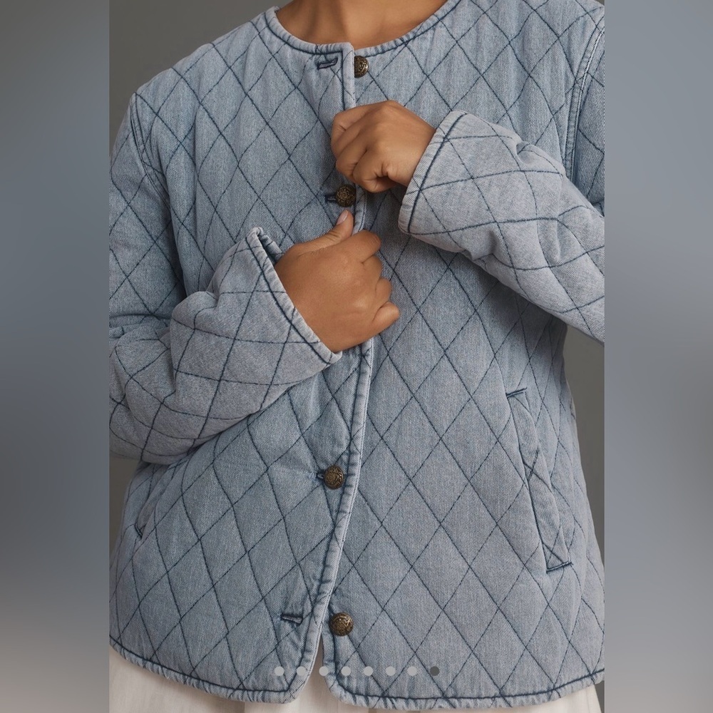 Anthropologie Quilted Jacket 3X NWOT - Picture 5 of 11